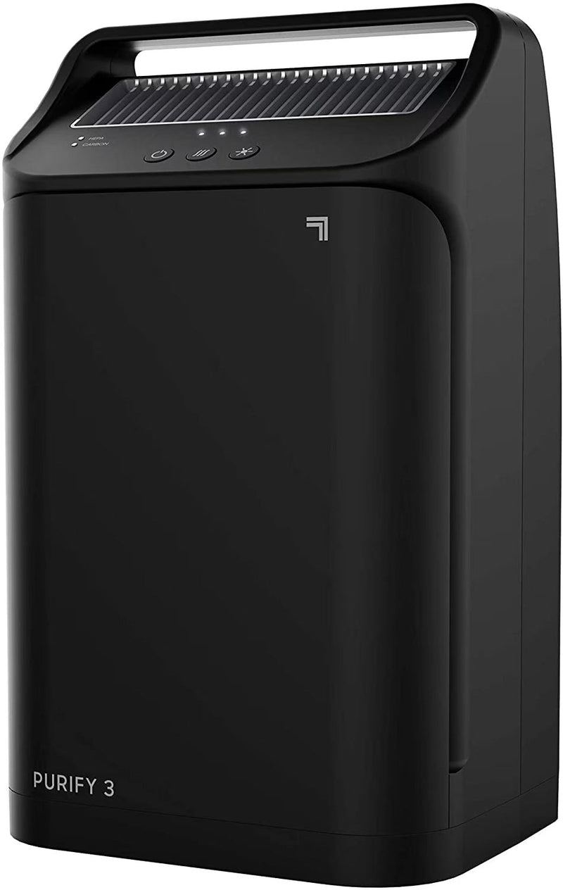 Sharper Image True HEPA Air Purifier, Covers up to 125 Sq. feet 3 Speed Settings, Black K8