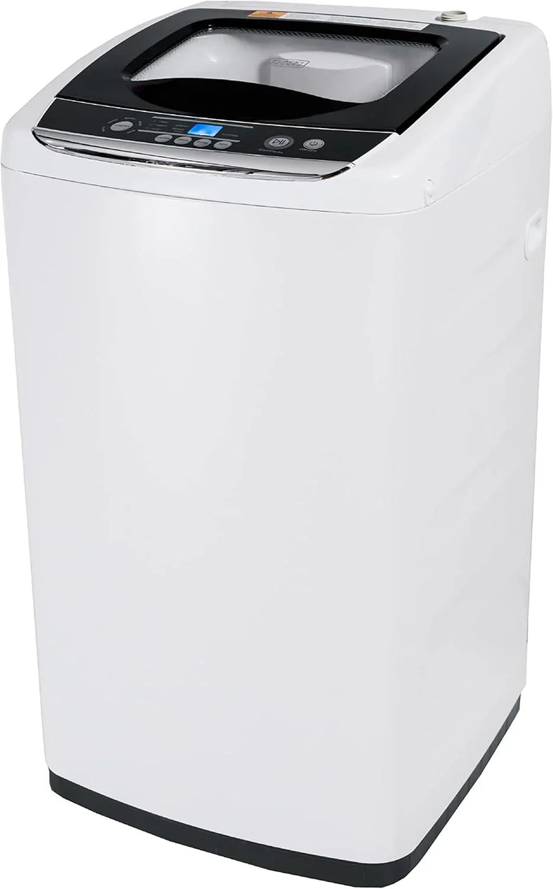 BLACK DECKER 0.9 Cu. Ft. Portable Washing Machine - 5 Wash Cycles G2