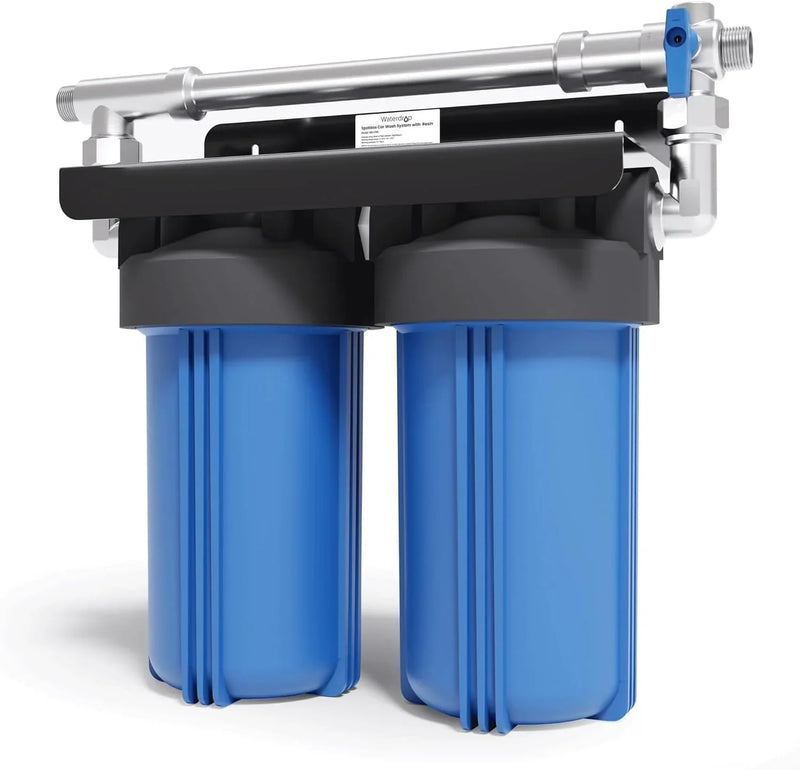 Spotless Car Wash System with Resin, Deionized Water System, Spot Free, Works for All Vehicles, RV, Motorcycles, Windows, Boats, Planes and More, No Towel Drying. Q2
