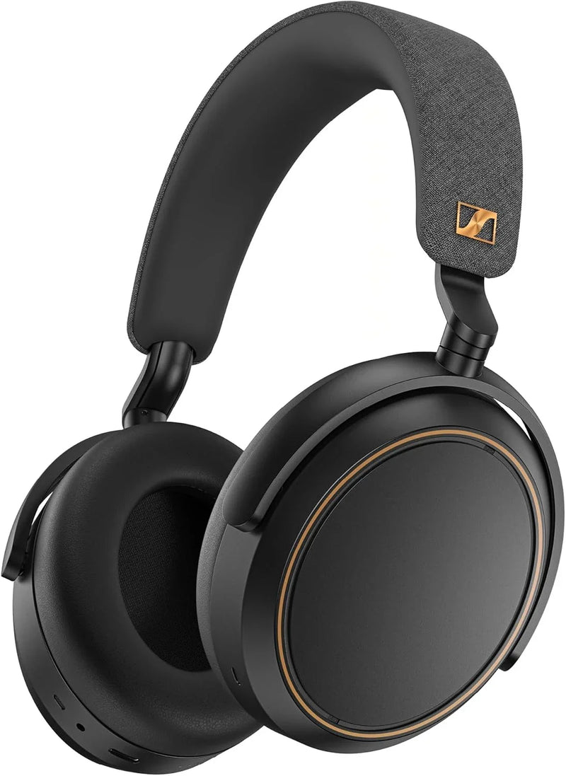 Consumer-grade audio power 4 wireless headphones - Support Bluetooth connection, equipped with adaptive noise cancellation function, clear calls, up to 60 hours of battery life, and customizable sound effects. White model. Q4