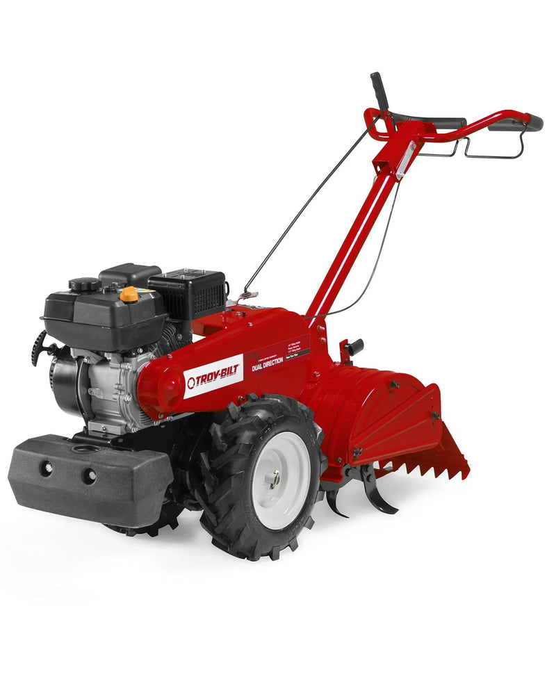 208 cc Gas OHV Engine Rear-Tine Tiller with Forward-Rotating and Counter-Rotating Tilling Options Q4
