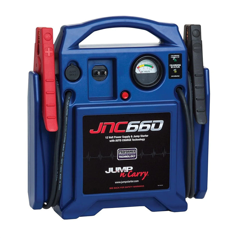 Clore Automotive Jump-N-Carry JNC660 1700 Peak Amp 12 Volt Jump Starter T0