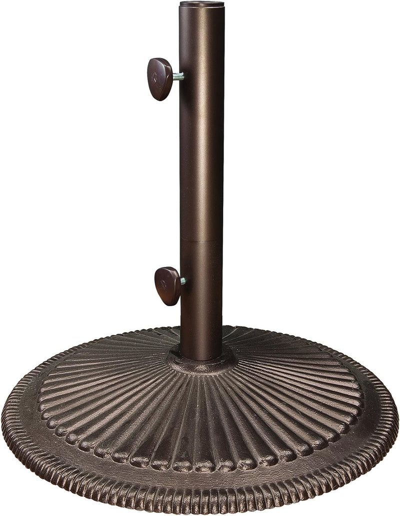 50-pound classic market model sunshade stand (matte black coating) Z4