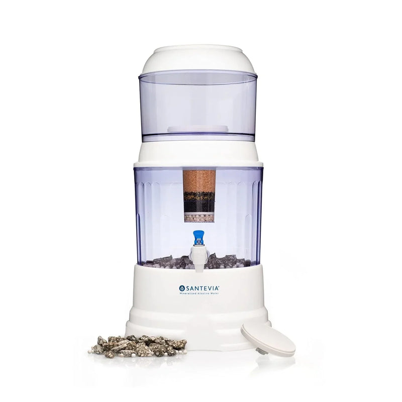 Counter-top type - Enhanced alkaline and fluoride filter | Household water filter that makes water alkaline and adds minerals | Chlorine and fluoride filter T0