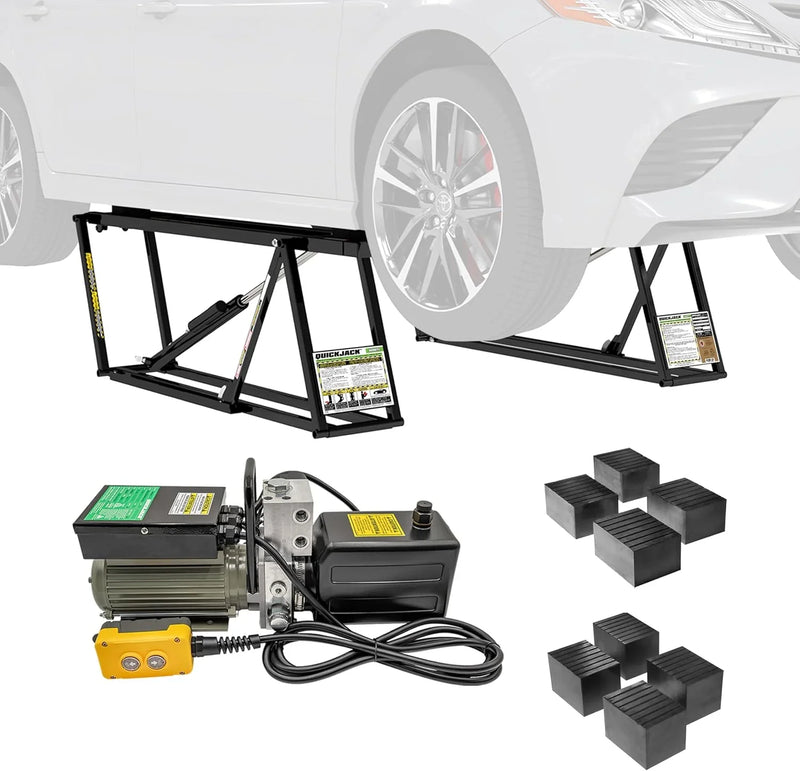 5000TL Portable Car Lift – ALI Certified 5,000 lb Capacity with 110V Power Unit, Compact Alternative to a 2-Post Car Lift for Garage, Home Mechanics, DIY Auto Repair, or Shop Use N3
