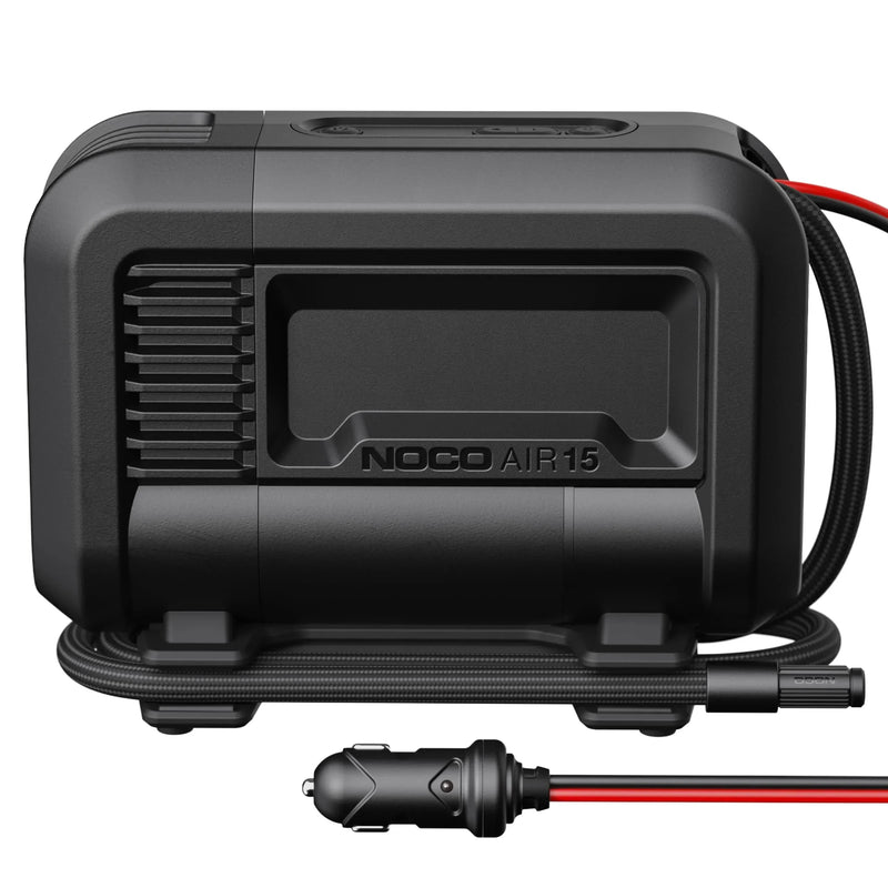 UltraFast 15A Tire Inflator, 12V Portable Air Compressor Pump, Rated at 80 PSI, Inflates Tires from 0-40 PSI in 2.9 Minutes with a Digital Gauge, Smart Pressure and Auto-Shutoff Q5