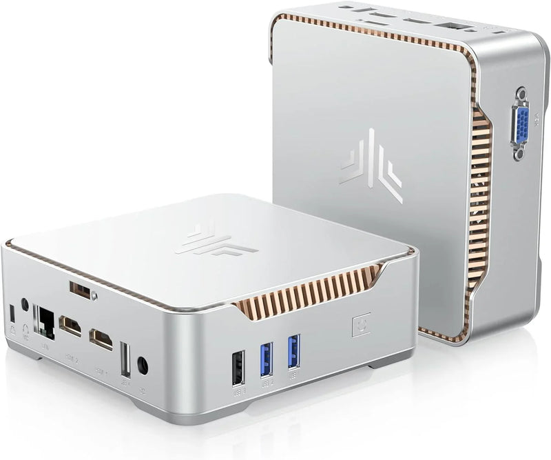 KAMRUI GK3Plus Mini PC, 16GB RAM 512GB M.2 SSD Mini Computers T5