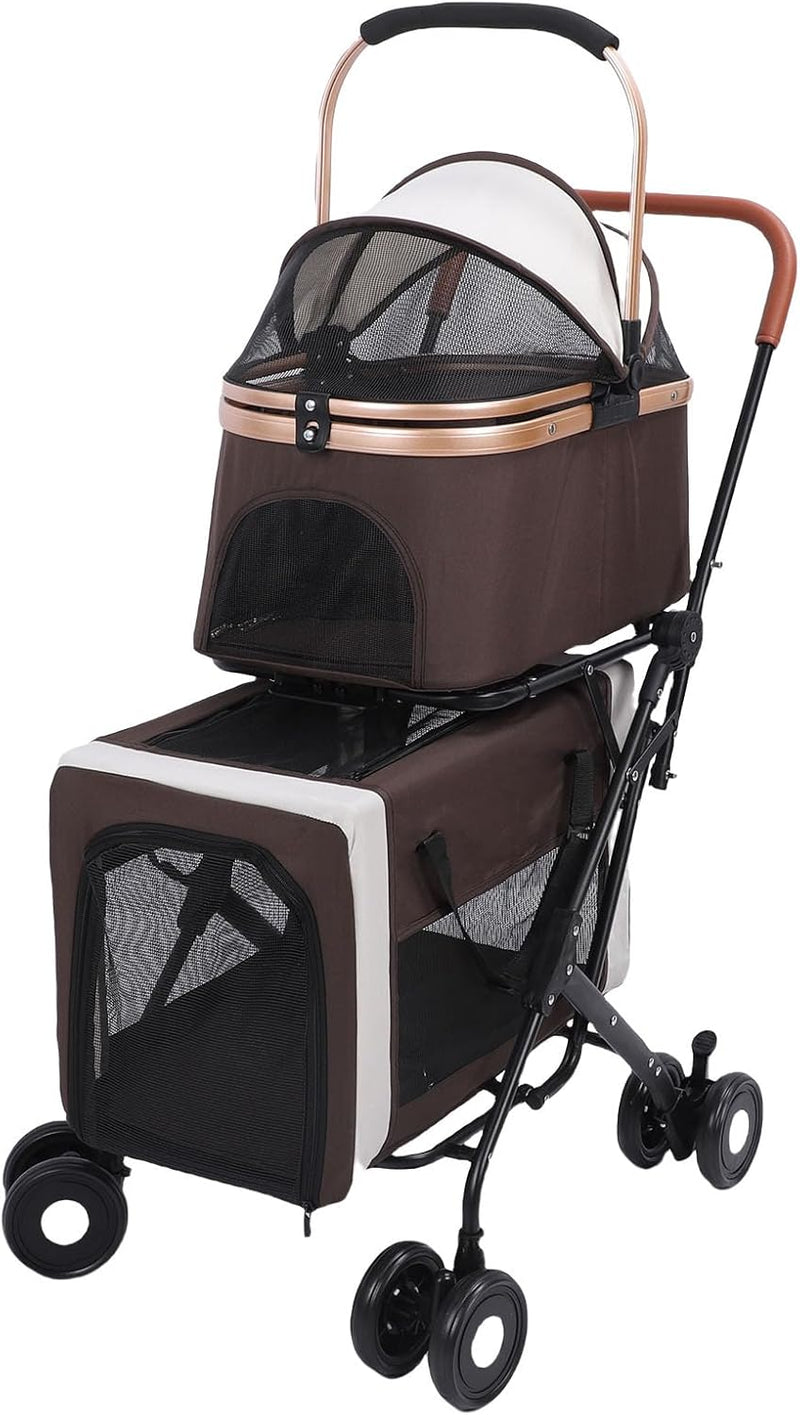Pet cart, a three-in-one foldable pet travel backpack, suitable for small to medium-sized dogs and cats Y7