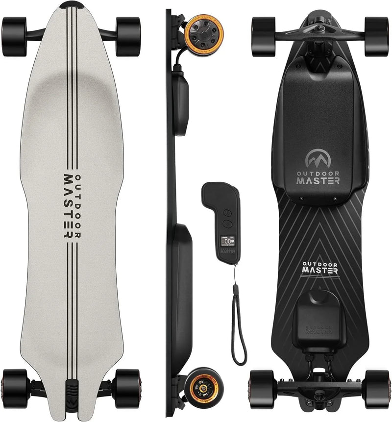 Caribou Electric Skateboard – 32 MPH, 26 Mile Range, Dual 1000W Motors, Longboard for Adults & Teens, 6-Month Warranty O9