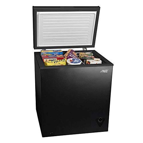 5 cu ft Chest Freezer for Your House, Garage, Basement, Apartment, Kitchen, Cabin, Lake House, Timeshare, or Business G6