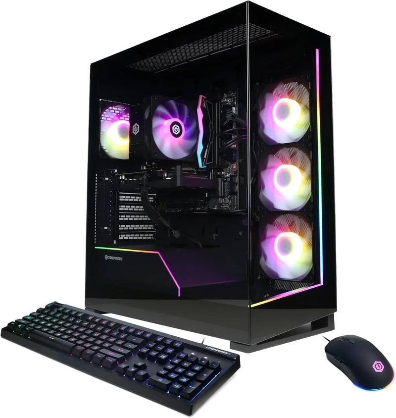 Gaming PC, Intel Core i5-13400F 2.5GHz, GeForce RTX 4060 8GB, 16GB DDR5, 1TB PCIe Gen4 SSD, WiFi Ready & Windows 11 Home (GXiVR8060A24) A8