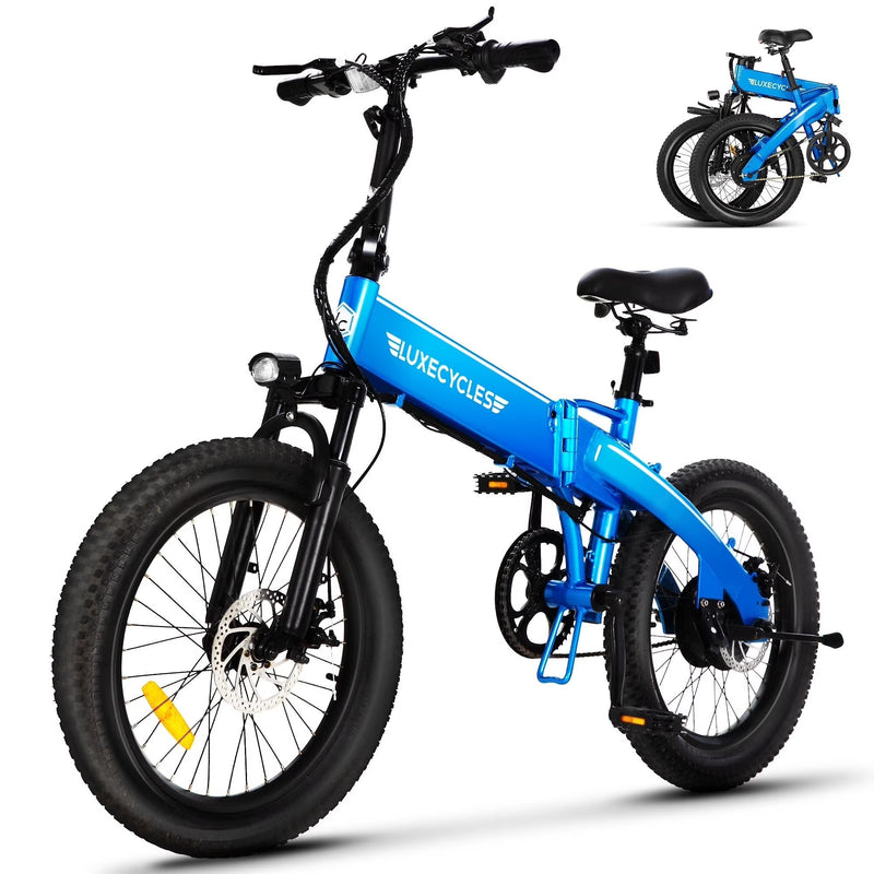 Alpha Joy Electric Bike for Adults 20 in, Rated 500W E-Bike 48V 13AH UL2849 Q8