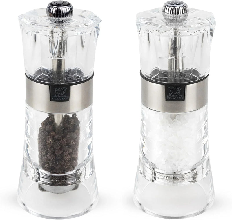 5.5-inch model, transparent salt and pepper grinding set P2