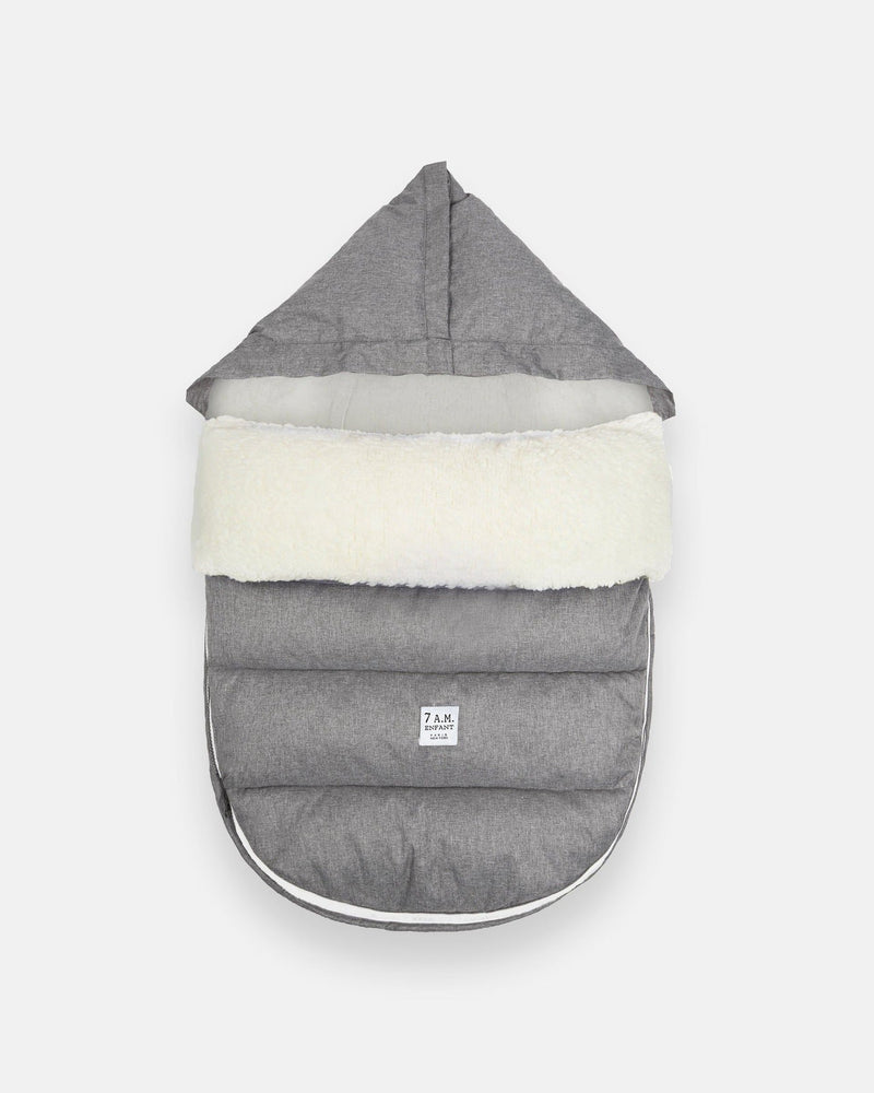 7AM Enfant LambPod, Fleece Lining, Heather Grey Z8