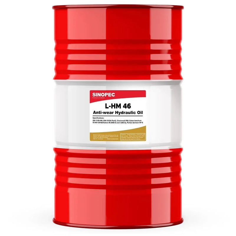 Premium Anti-wear Hydraulic Oil Fluid - 55 Gallon Drum (200L - 52.83 GAL) P9