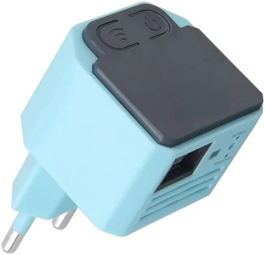 Wireless network dead zone problem Simple installation 300Mbps wireless signal enhancer and access point N300 Wireless signal extender - (Color: Blue) S1
