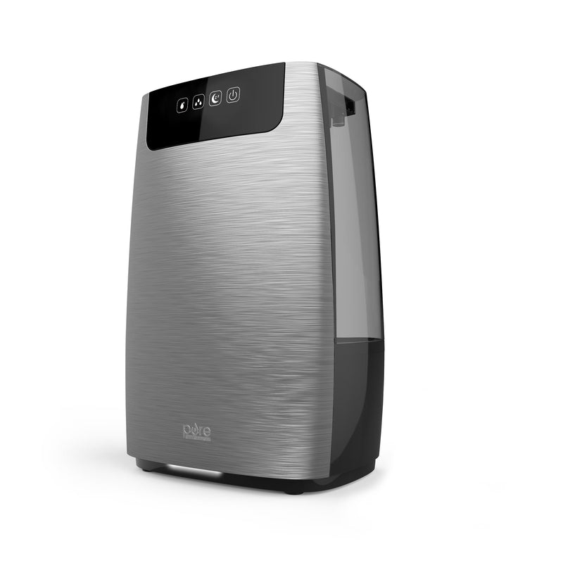 Enrichment HumeXL Ultrasonic Cool Mist Humidifier - Large, Easy-to-Clean Tank, High/Low Mist, 2 360 Mist Nozzles and Night Mode H6
