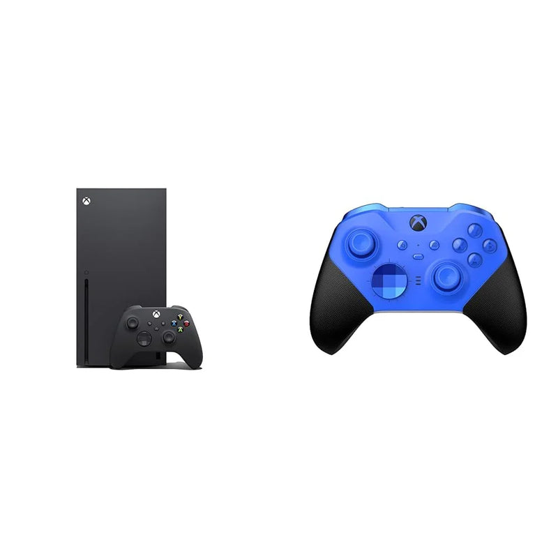 Game console - 1TB solid-state drive - Includes wireless controller - 4K games - 120 frames per second - Brown black lacquer color G8