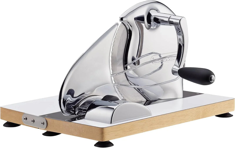 Stainless steel bread slicer (silver brown)) K9