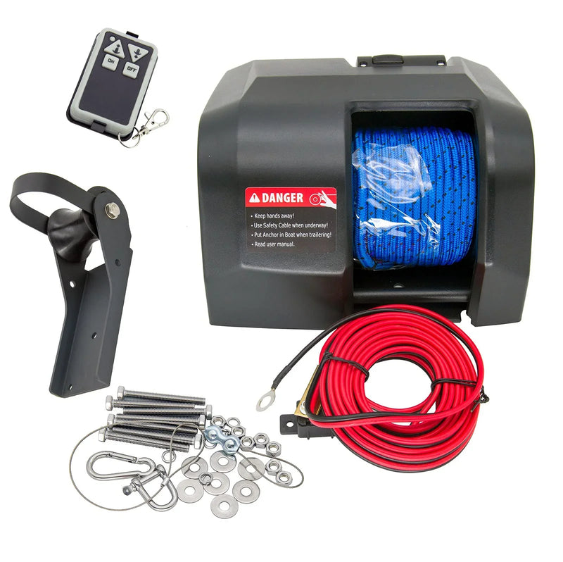 Electric Saltwater Windlass Wireless Control W8