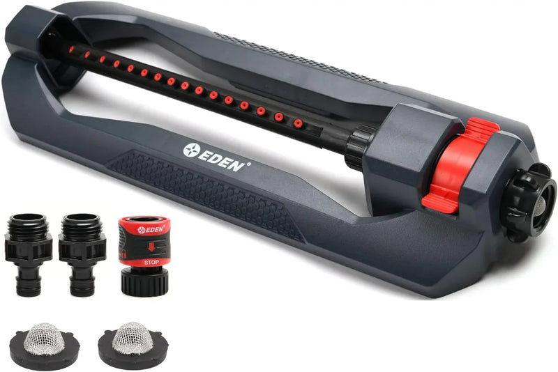 Eden Lawn & Garden Essential Oscillating Sprinkler | Water Sprinkler for Yard C3