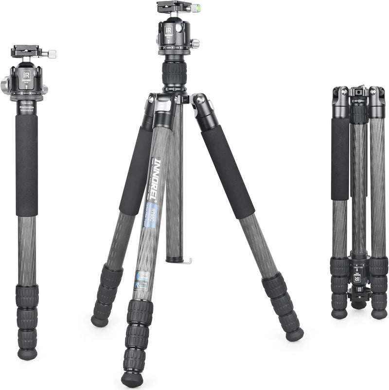Super professional bracket, with low center of gravity, featuring low gravity effect, 360-degree rotating panoramic spherical connector, and green camouflage leg covers, suitable for digital single-lens reflex cameras. U2