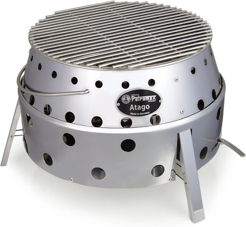 Portable camping grill - Stainless steel material - Charcoal mode - Outdoor type - Portable G1