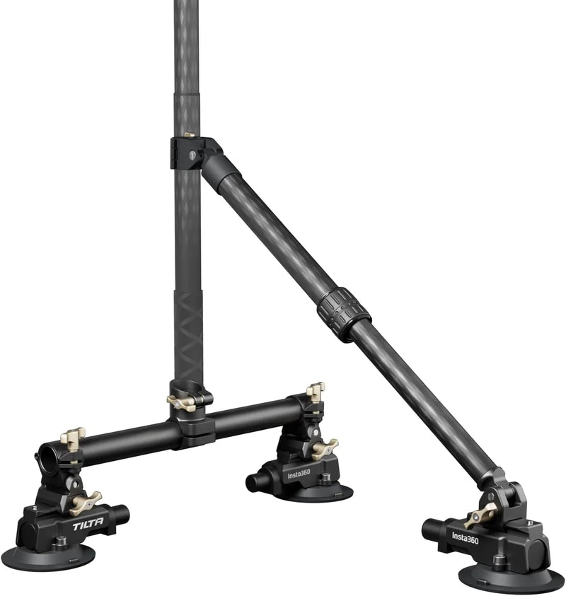 Double suction cup vehicle mounting bracket O8