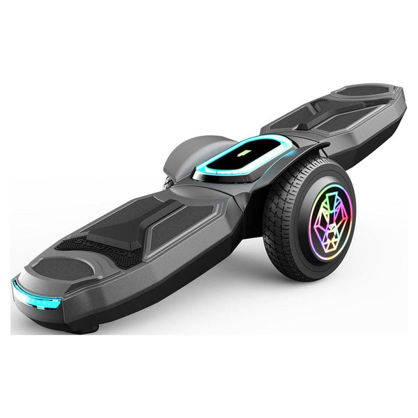 Swagtron Shuttle Zipboard Electric Hoverboard Skateboard 7 mph and 3-Mile Range LED Wheels Bluetooth Speaker I0