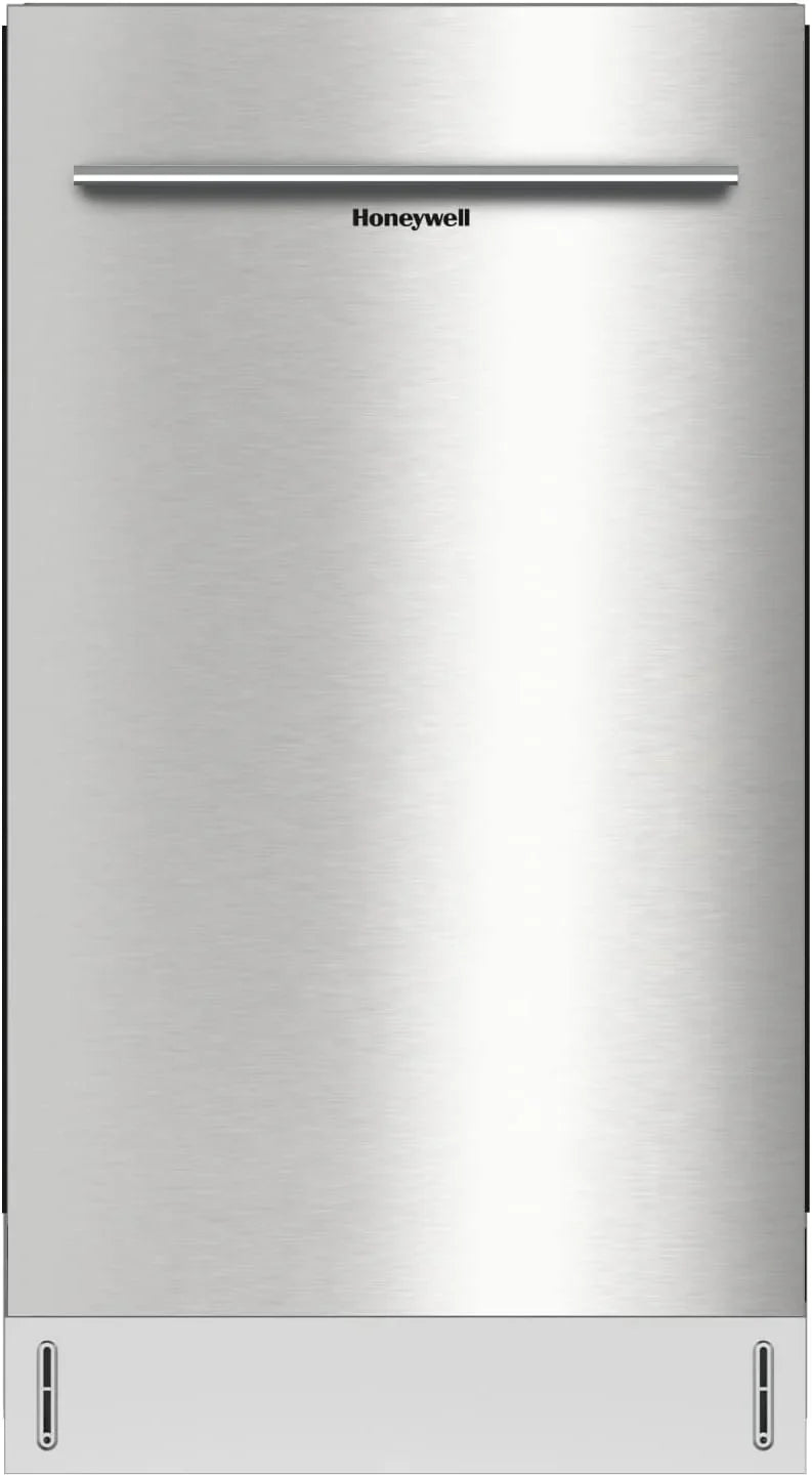 Honeywell 18 Inch Dishwasher with 8 Place settings, 6 Washing Programs, Stainless Steel Tub, UL/Energy Star- Stainless Steel W9