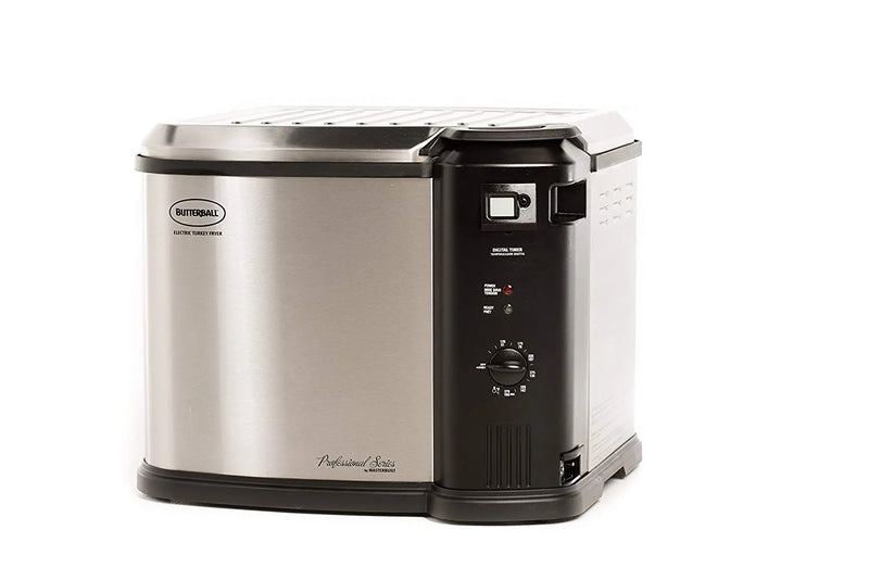 Butterball XL Electric Turkey Fryer, 20 lb Capacity, Analog Controls, Digital Timer, 1650W Heating, Easy Clean, Safe Design B6