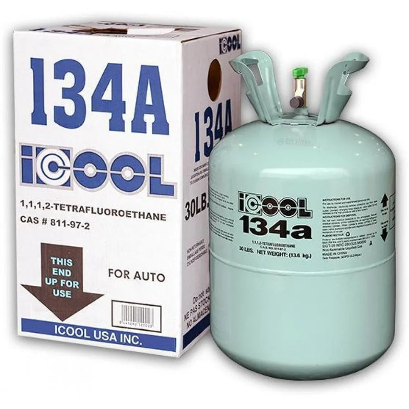 R134A Refrigerant, Full of R-134A, Net 30LB Tank, Suitable for automotive air conditioners, refrigerators-Make in USA P0