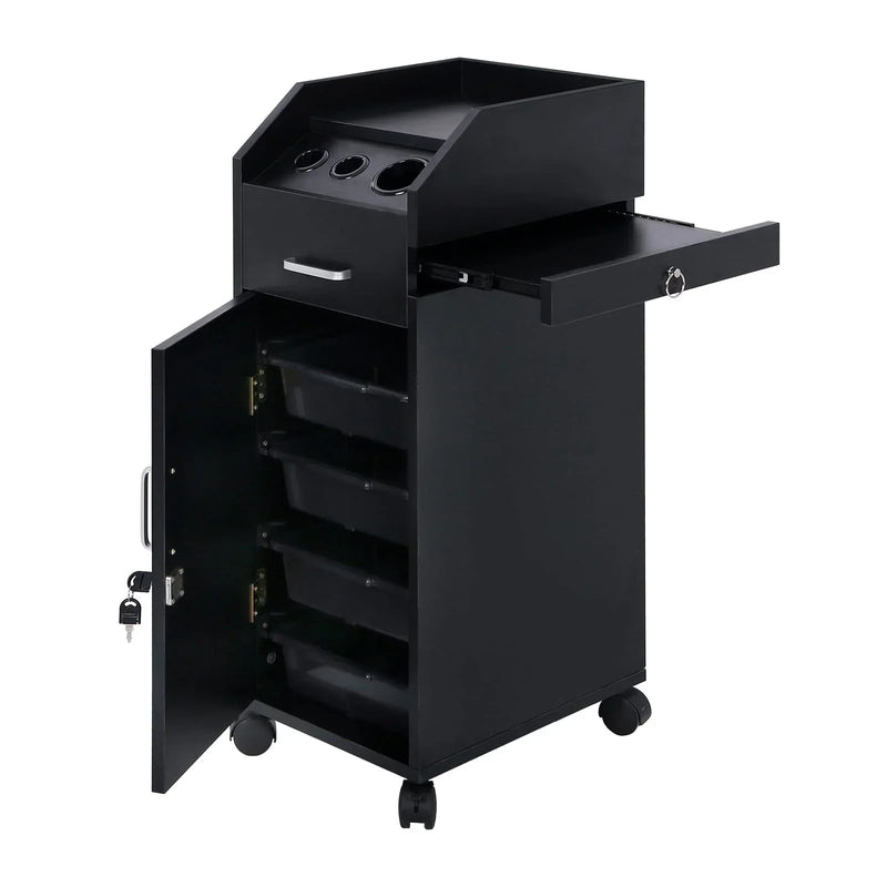 Winado Hair Salon Storage Cart with Wheels D8