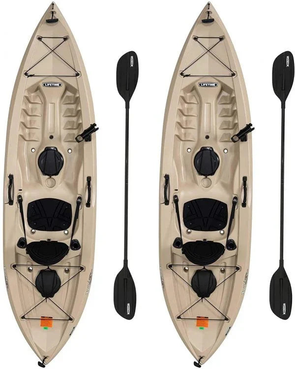 Lifetime 90806 Tamarack Angler 100 Fishing Kayak C 2 Pack (Paddles Included) C0