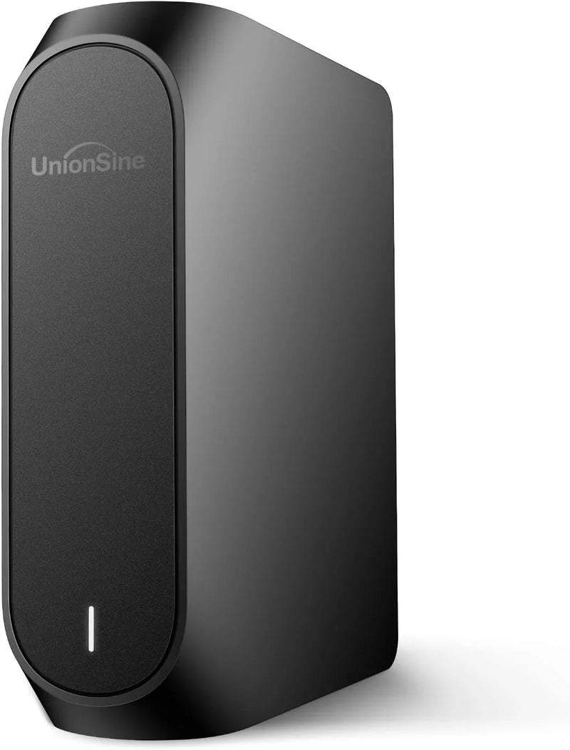 3.5-inch external hard drive, supporting USB 3.2 Gen2 Type-C interface, suitable for PCs, Macs, desktops, laptops, and televisions (black) C2