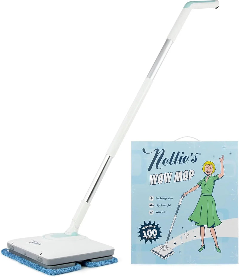 With adjustable handle and built-in water tank - built-in LED lights for thorough cleaning - wireless, battery-powered and easy to use - suitable for all floor types, environmentally friendly and sustainable F3
