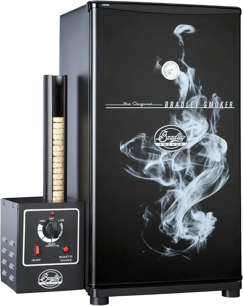 Four-grid outdoor electric oven, digital vertical oven, equipped with stainless steel baking rack T4