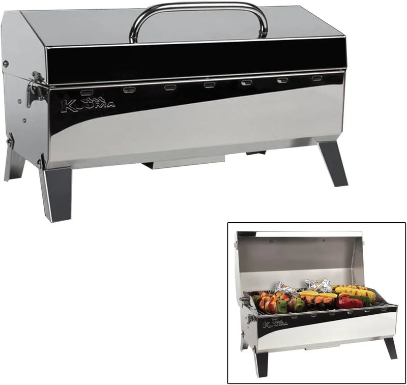 160 model gas grill - 13000 watt power, equipped with regulator, thermometer and igniter E5