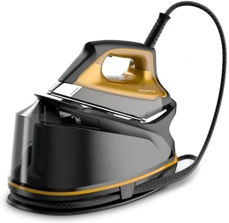 Steam iron, 2200 watts, 1100 milliliters, black/yellow C7