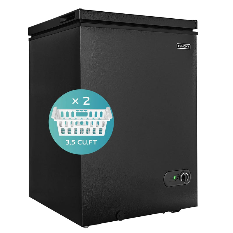 3.5 Cu.Ft Chest Freezer with Removable Basket J3