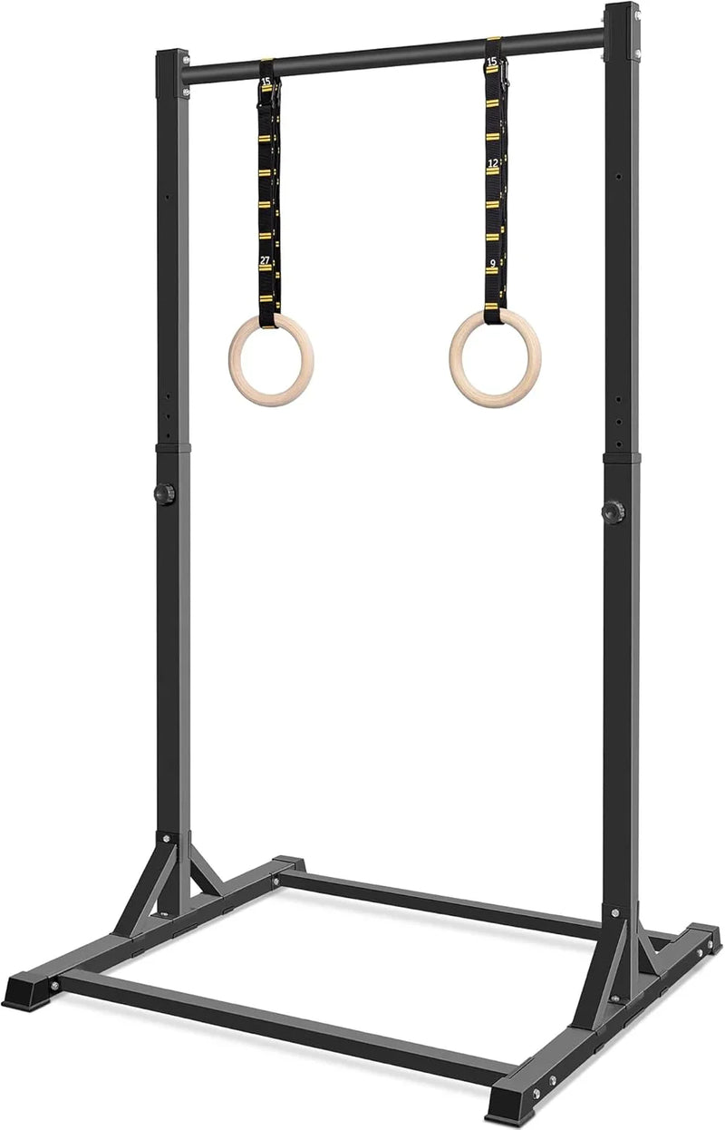 Pull Up Station, Bongkim Power Tower Portable Pullup Bar Station, Pull Up Bar for Home Gym, Pull Up Tower Station 330LBS L3