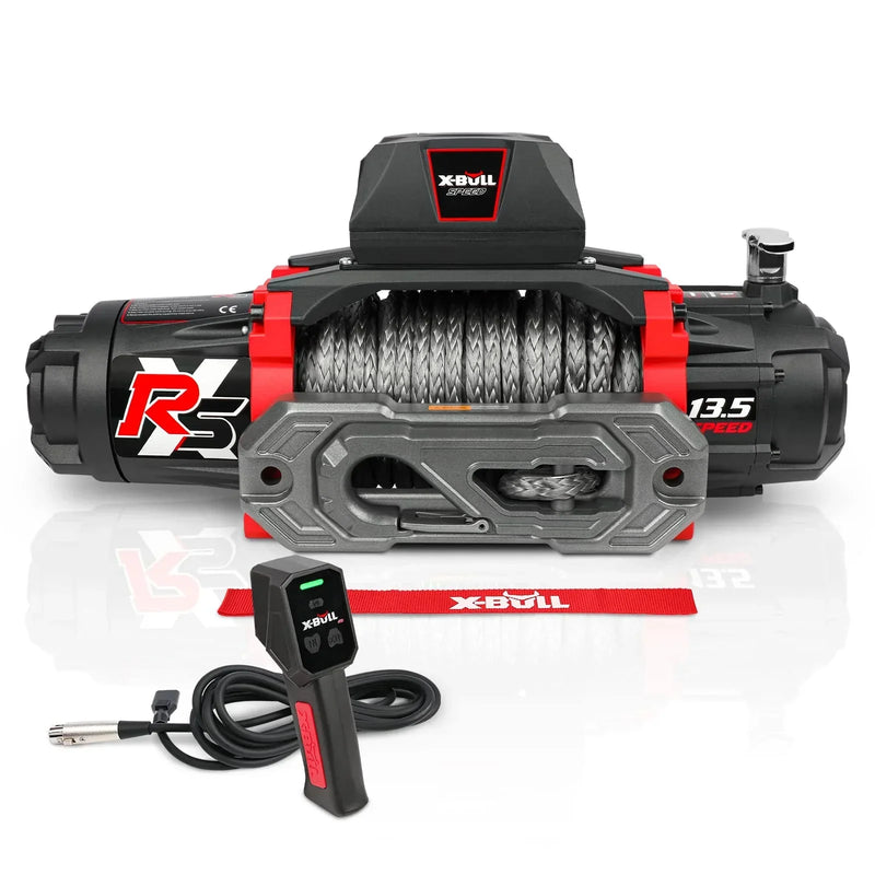 13500 lb Load Capacity Electric Winch for Towing Truck Off Road W9