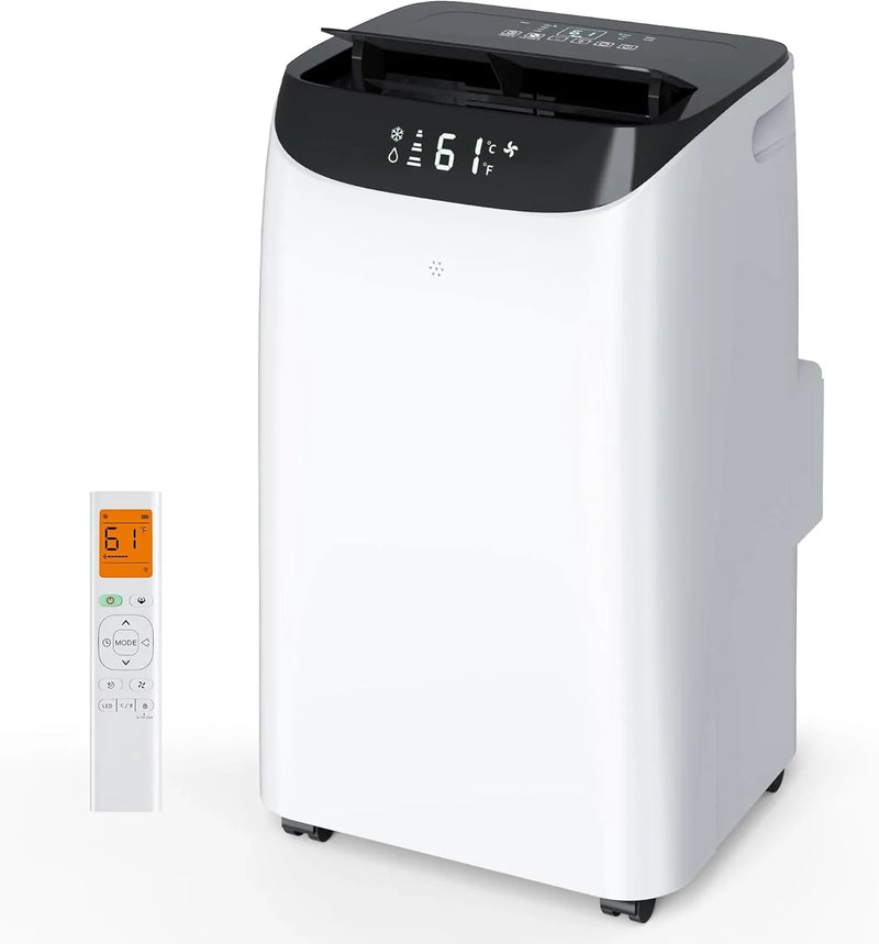 Inverter 16000BTU Portable Air Conditioners with Remote, Free Stand Cooling Portable AC Unit for Room up to 800 sq.ft, with Dehumidifier & Fan, Dual Hose, Quiet Sleep Mode(45dB), Windows Kit U0