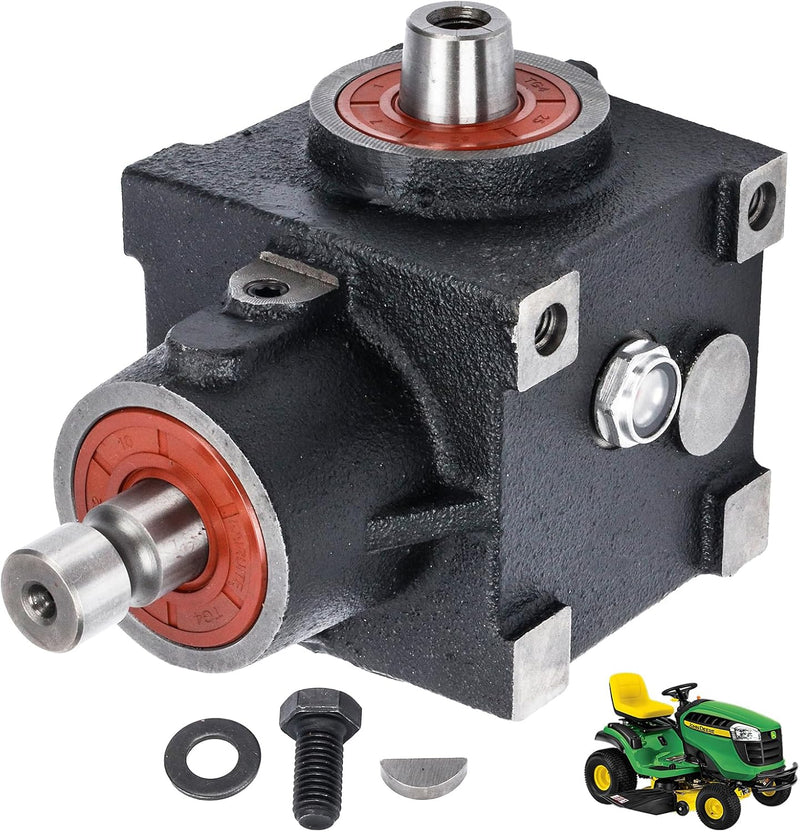 Grass mower chassis gearbox, compatible with John Deere 425, 445, and 455 tractors, suitable for 48-inch, 54-inch, and 60-inch grass mower chassis, replaceable Y5