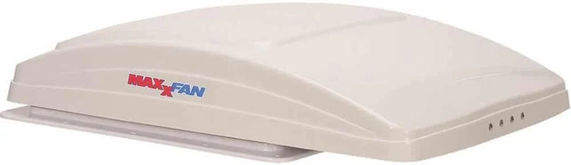 Deluxe Vent, Fan and Vent Cover All in One - Powerful 10-Speed Reversible Fan with Thermostat, Built-in Rain Cover, Remote Control, Intake & Exhaust Fan, Smoke (00-07500K) N9