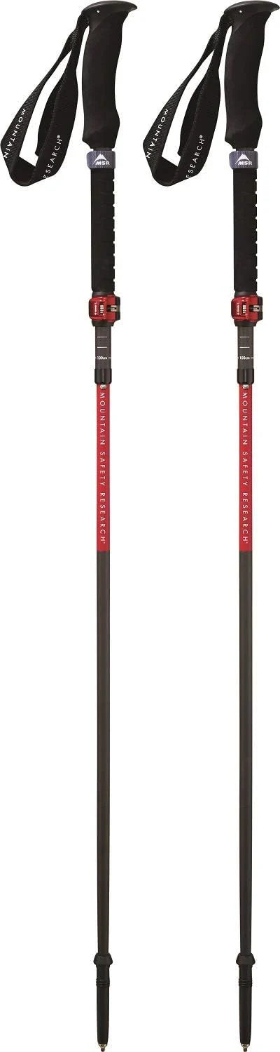 Stretchable and foldable carbon fiber hiking walking stick for mountain climbing B1