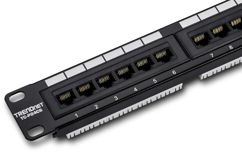 A management-type power distribution device with 6 output ports, model TPI-06, rack-mounted power distribution unit, equipped with 1 NEMA 5-15R bypass power socket, 1 gigabit RJ-45 interface, featuring overload protection and surge protection functio R6