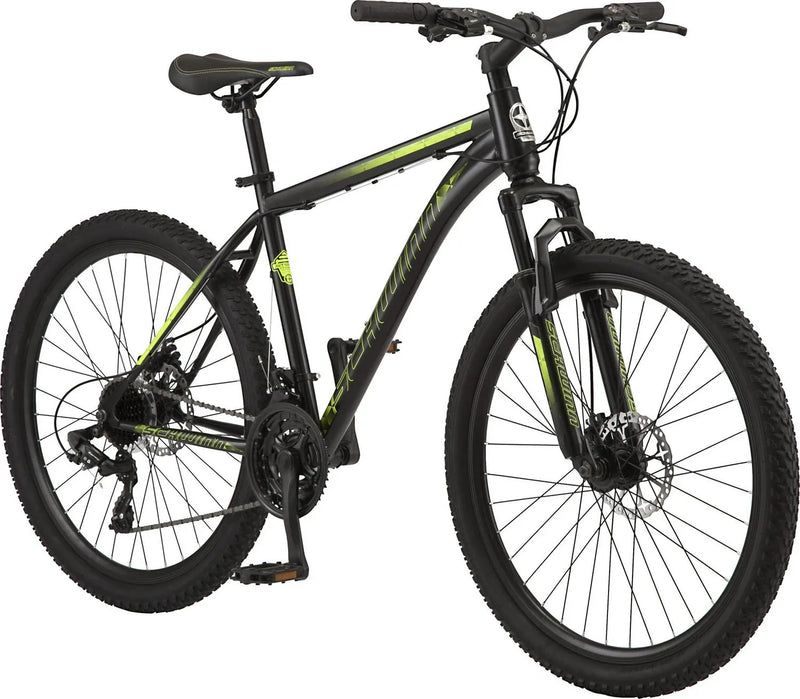 Mountain Bike . 26-inch Wheels . 21 Speeds . Mens Style . Black S8