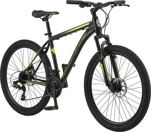 Mountain Bike . 26-inch Wheels . 21 Speeds . Mens Style . Black Q9