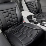 Alpena Black Padded Universal Fit Luxury Seat Cover, 2-pack
